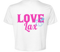 Quax Loves Lax Crop*White