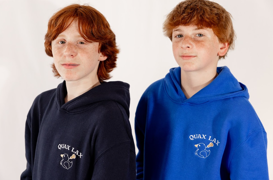 Duck'd Out Hoodie*Royal Blue/Orange
