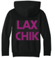 Lax Chik Hoodie*Black