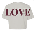 Love Struck Duck Crop*Vintage White