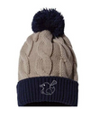 Down with the Duck Beanie*Ivory and Navy