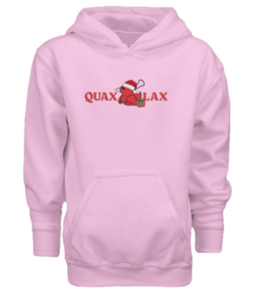 It's a Quax Christmas Hoodie - Light Pink