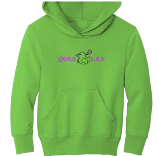 Youth Can I get a shout out? Hoodie - Neon Green