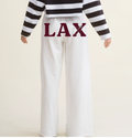 Big Duck Energy Wide Leg Sweatpants *White